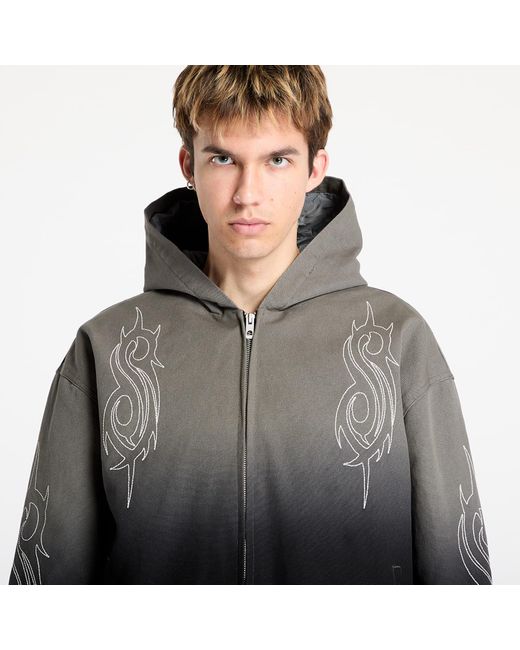 Giacca X Slipknot Star Hooded Jacket di Pleasures in Black da Uomo