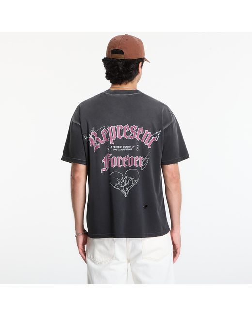 Represent T-Shirt Duality T-Shirt in het Black