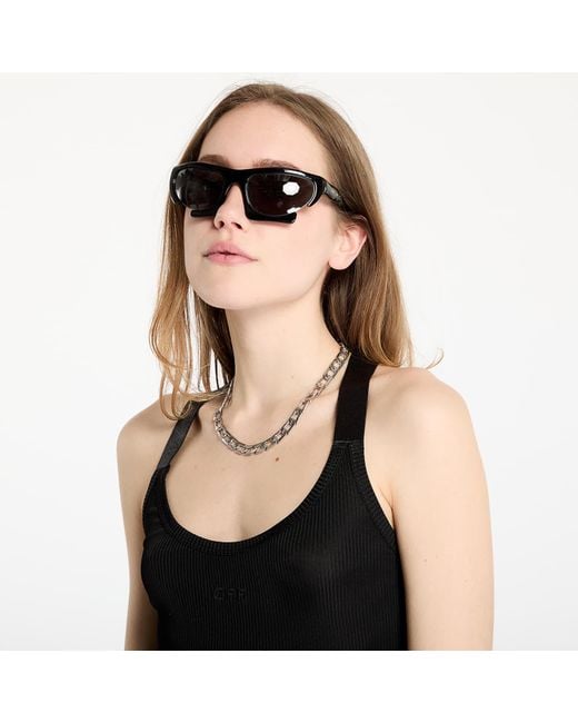 Maglia A Coste di Off-White c/o Virgil Abloh in Black