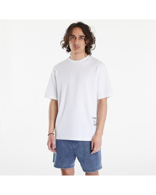 Daily Paper White Metronome Short Sleeve T-shirt for men