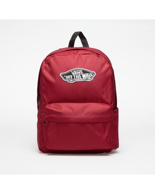 Vans Red Old Skool Classic Backpack