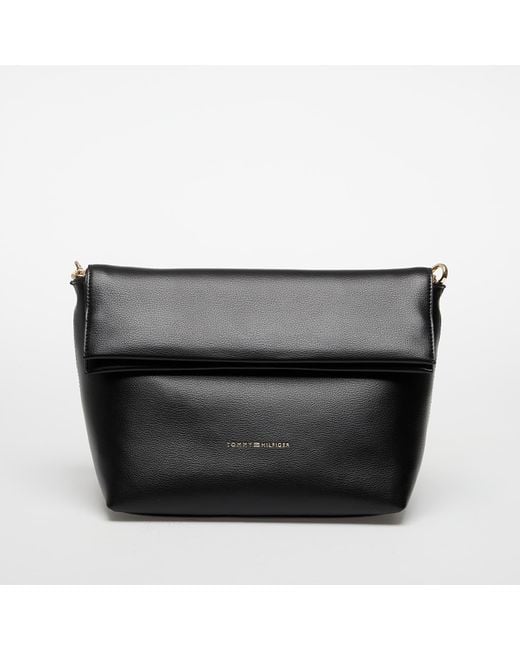 Tommy Hilfiger Black Bag Logotape Med Crossover