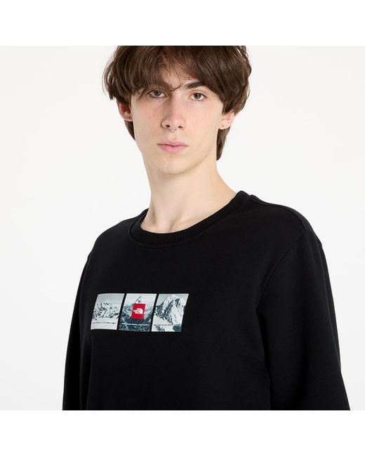 Felpa Crew Expedition System di The North Face in Black da Uomo