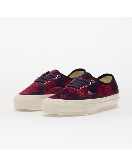 Vans Red Sneakers Lx Authentic 44 Eur