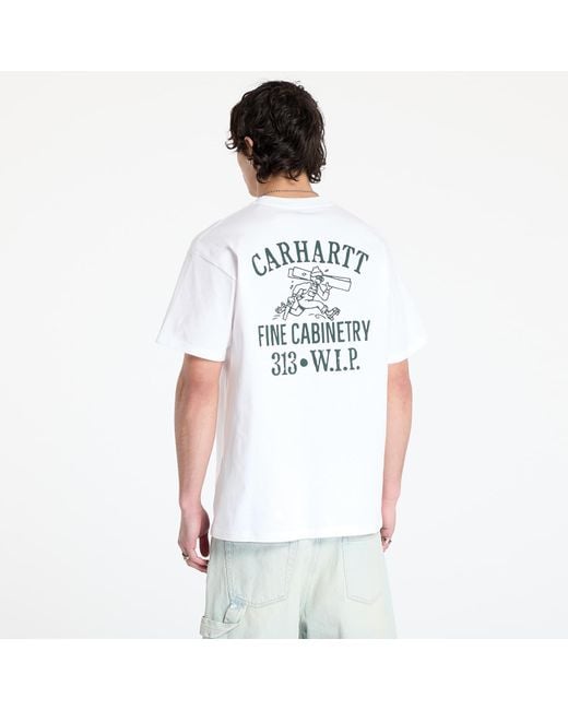 Carhartt T-Shirt S/S Cabinetry T-Shirt in het White