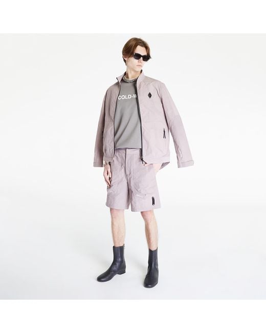 A_COLD_WALL* Pink Irregular Dye Shorts Mauve for men