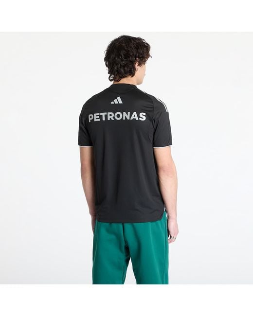 Adidas Originals Jersey Adidas X Mercedes Amg Petronas F1 Team Mechanics Jersey/ Reflective in het Black voor heren