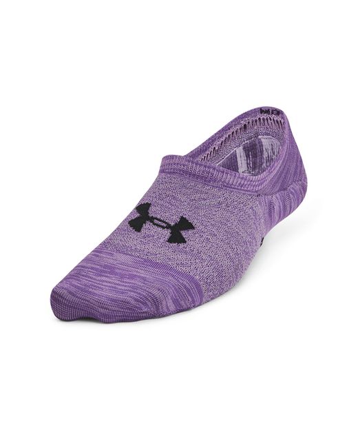Breathe Lite Ultra Low 3-Pack di Under Armour in Purple