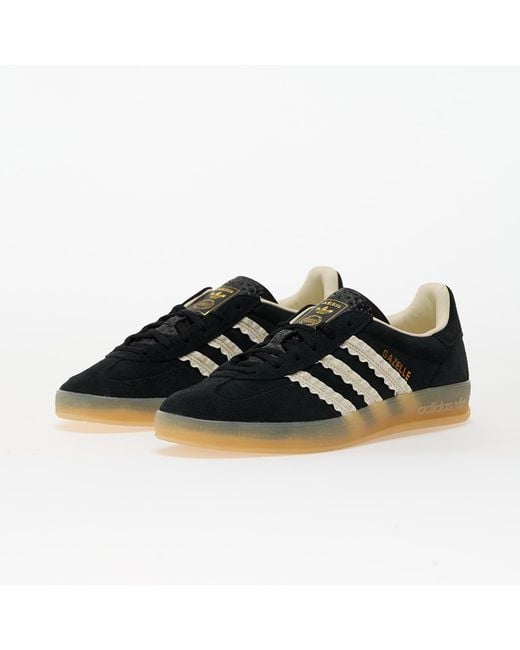 Adidas Originals Sneakers Adidas Gazelle Indoor W Core/ Crew/ Gum Eur in het Black