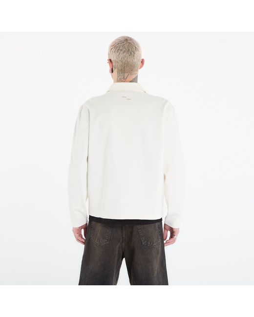 Filling Pieces White Jacket Coach Jacket Logo for men
