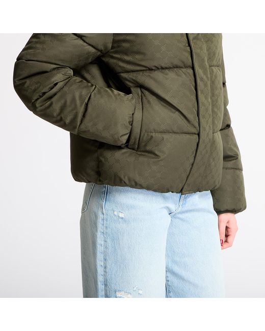 Daily Paper Green Jacket Monogram Puffer Jacket