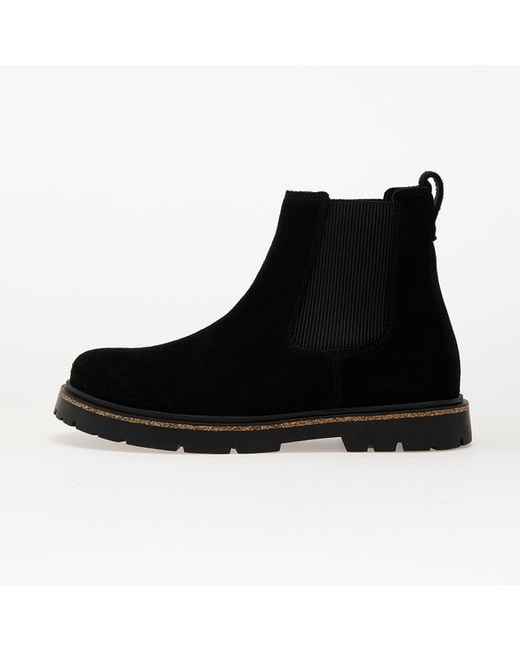 Sneakers Highwood Slip On Suede Leather Eur di Birkenstock in Black