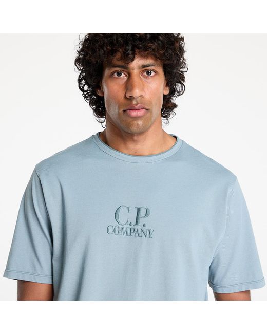 T-shirt tacting piquet embroidery t-shirt xl C P Company pour homme en coloris Blue