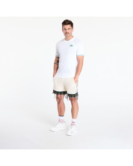 Adidas Originals White T-Shirt Adidas Flft Tee Pro for men