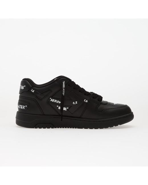 Off-White c/o Virgil Abloh Black Sneakers Out Of Office Graffiti for men