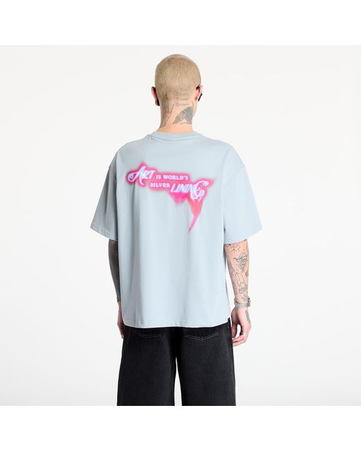FTSHP Blue T-Shirt Walking Art T-Shirt