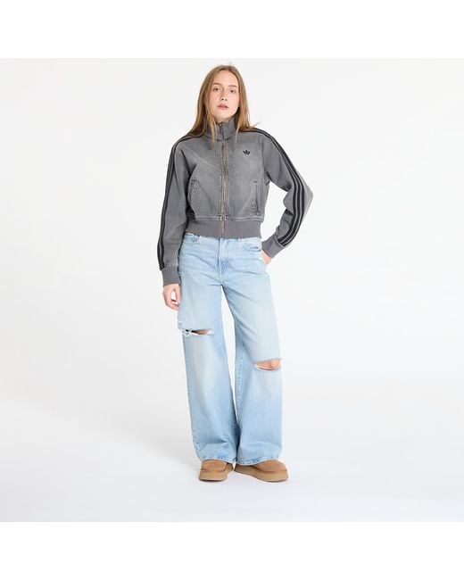 Adidas Originals Blue Jacke Adidas Adicolor Denim Track Top