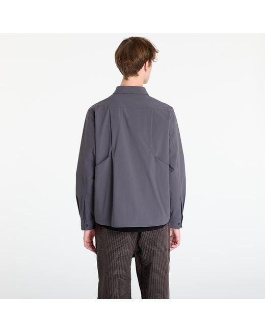 Pas Normal Studios Overhemd Off-Race Tech Overshirt in het Gray