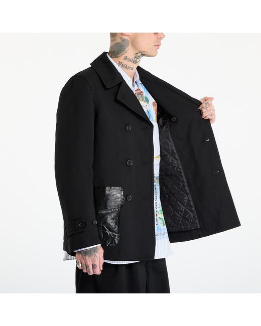 Comme des Garçons Jacke Double Breasted Coat in Black für Herren