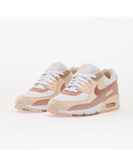 Sneakers Wmns Air Max 90 Nn Prm/ Particle-Washed Coral-Pearl Eur di Nike in Pink