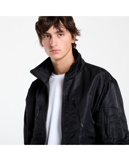 MM6 by Maison Martin Margiela Black Jacket Rtw Avp Sportsjacket for men