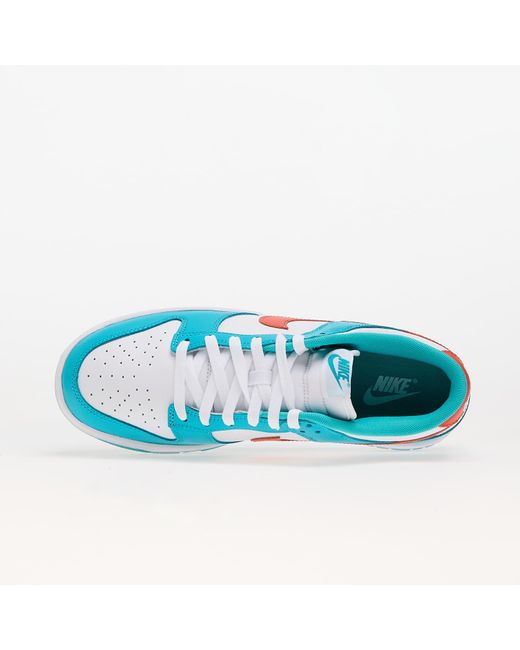 Nike Sneakers dunk low retro white/ cosmic clay-dusty cactus eur 41 in Blue für Herren