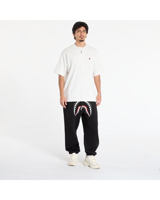 A Bathing Ape T-Shirt One Point Relaxed Fit Tee in White für Herren