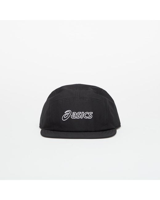 Tappo Performance Running 5 Panel Cap di Asics in Black
