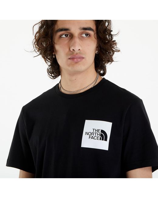 The North Face Black S/s Fine Tee for men