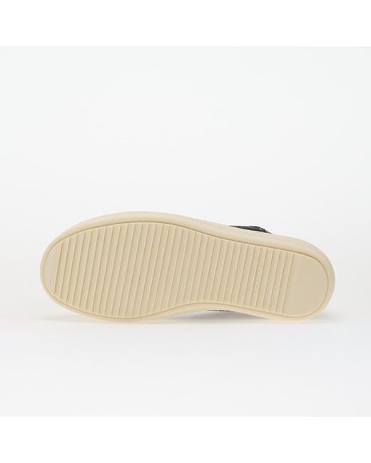 Rick Owens Black Sneakers Rick Owens Denim Shoes