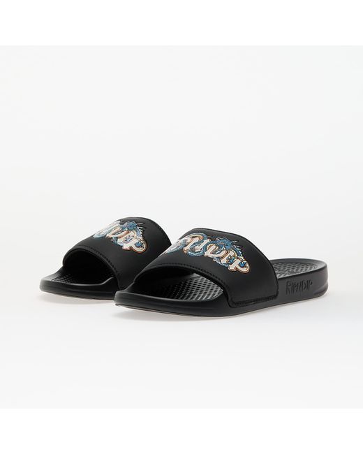 RIPNDIP Black Sneakers Shen Nerm Slides