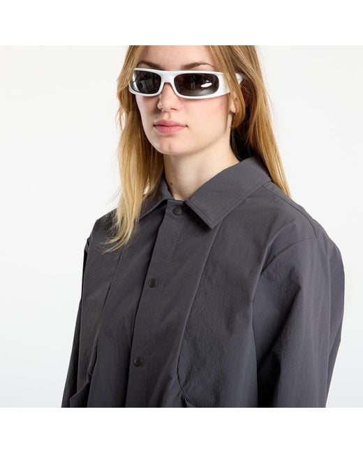 Pas Normal Studios Overhemd Off-Race Tech Overshirt in het Gray