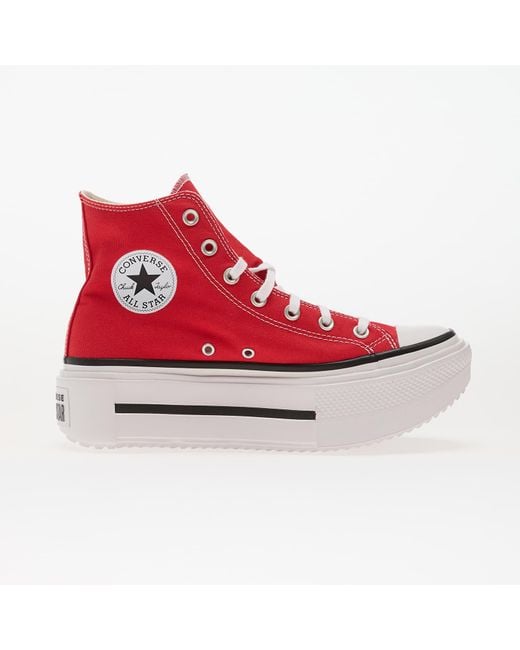 Converse Red Sneakers Chuck Taylor All Star Lift Double Stack/ Eur