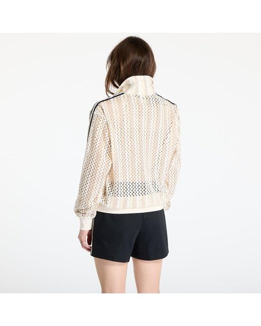 Sweatshirt summer glow firebird track top unisex l Adidas Originals en coloris White
