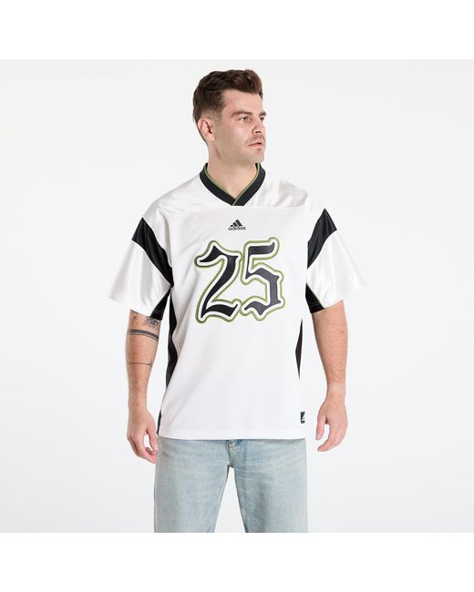 Adidas Originals White Jersey Adidas Football Jersey Cloud for men