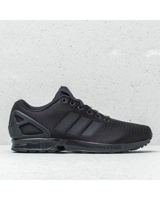 grey and black adidas zx flux