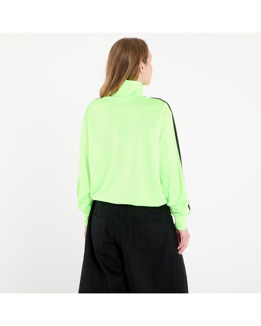Adidas Originals Sweatshirt Adidas Adicolor Classic Firebird Loose Track Top Signal in het Green