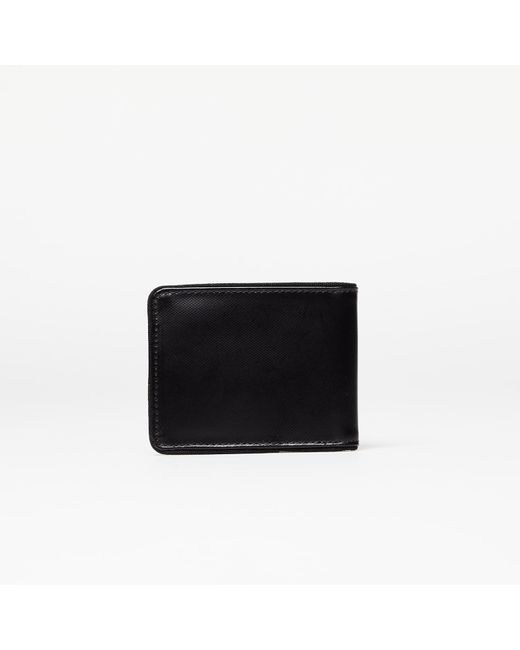 Fred Perry Black Coated Polyester Billfold Wall / Gold