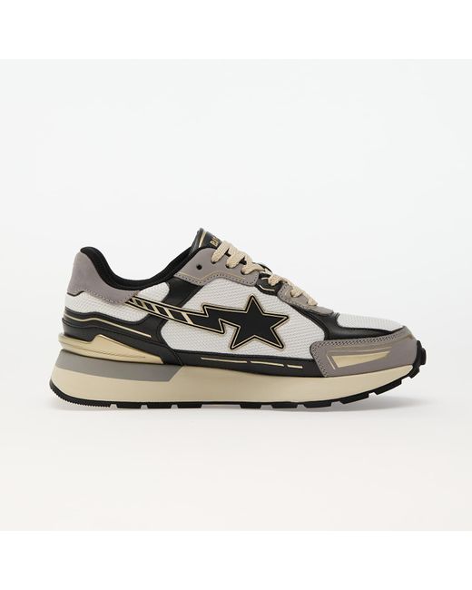 A Bathing Ape Black A Bathing Ape Cross Sta Sneakers for men