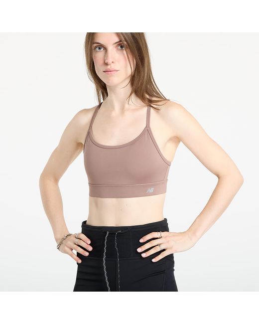 New Balance Blue Essential Yoga Bra