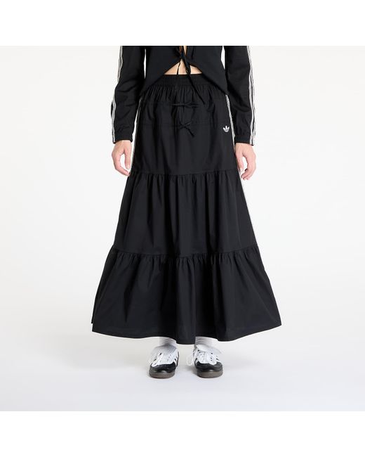 関税/送料込★ (W) Adidas Originals Summer Glow Skirt Black adidas Originals Summer Glow Skirt in Black | Lyst