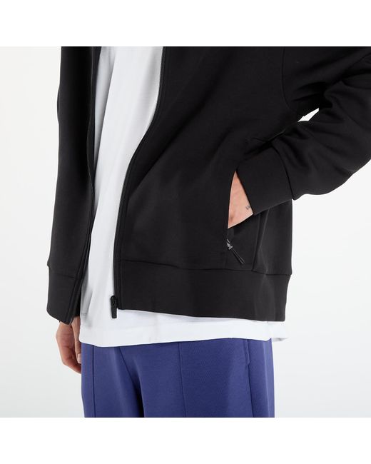 Felpa Focus Tech Zip Hoodie di On Shoes in Black da Uomo