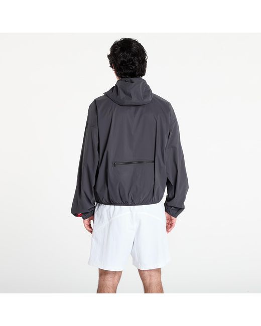 The North Face Blue Jacket M Redbox Packable Hooded Wind Jacket for men