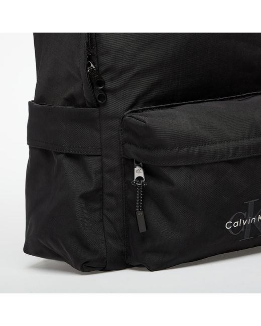 Calvin Klein Black Bold Round Backpack