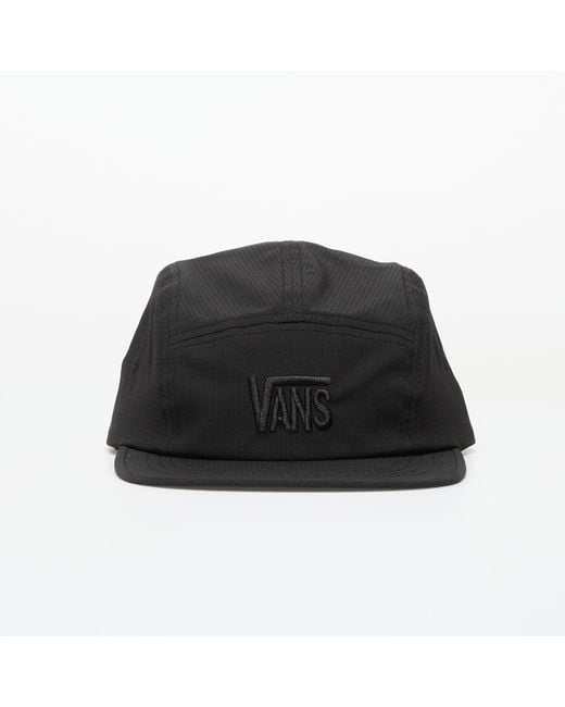 Vans Black Stretch Logo Camper