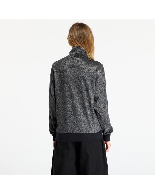 Sweatshirt adidas lurex fb tt black/ silver metallic m Adidas Originals