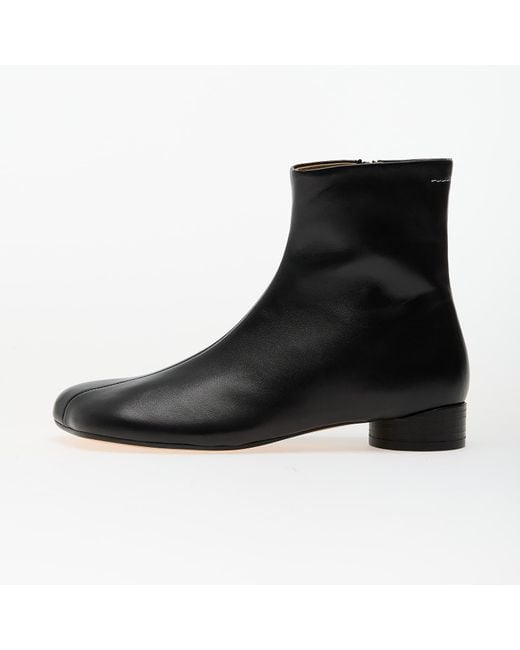 MM6 by Maison Martin Margiela Black Sneakers Shoes Avp Ankle Boot Eur