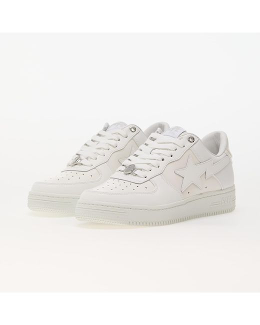A Bathing Ape Sneakers Bape Sta Quilt Tassel Eur in het White voor heren