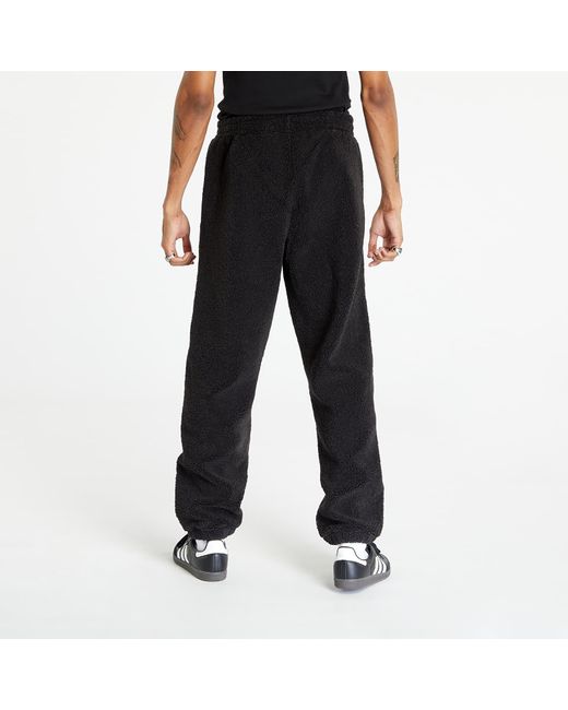 Adidas Originals Black Adidas Essentials Fleese Pants for men