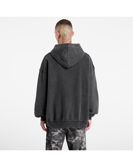 M I S B H V Sweatshirt Basic Hoodie in Black für Herren